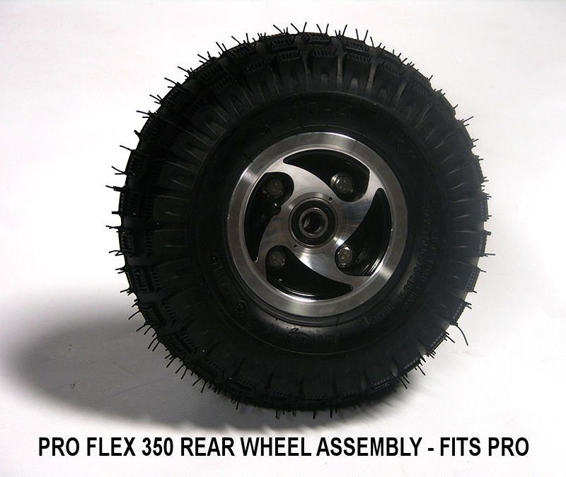 PRO FLEX 350 REAR WHEEL ASSEMBLY